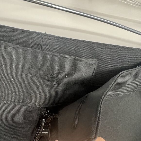 Mens Nike Dri Fit Black Golf Pants Straight Leg 38x32 Casual Athletic FLAWED - Picture 2 of 14